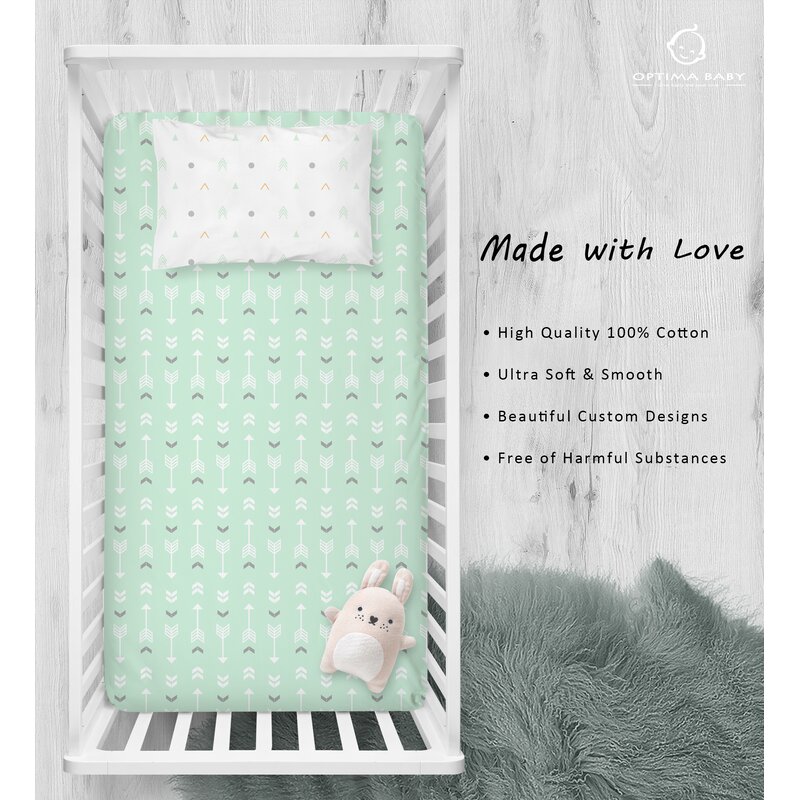 arrow crib sheets