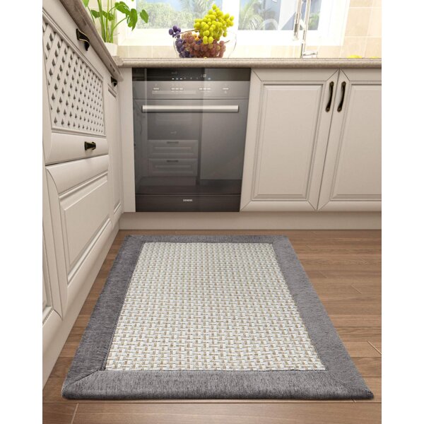 Machine Washable Anti Slip Kitchen Rugs Cheap Durable Easy Clean Hallway Mat UK