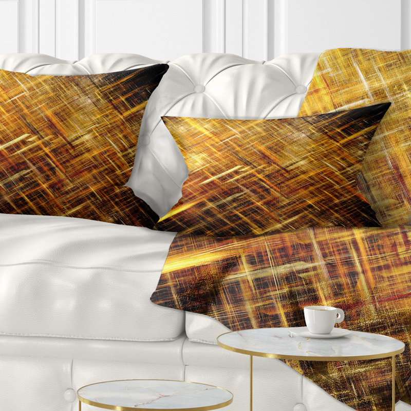 East Urban Home Abstract Mosaic Texture Lumbar Pillow Wayfair