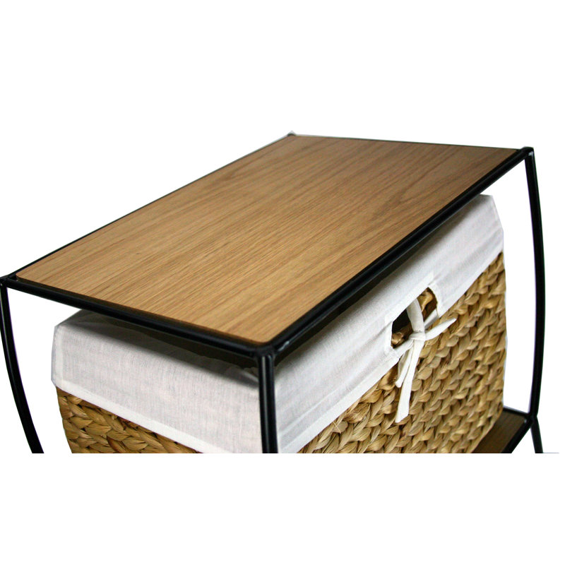 Pangaea Seagrass Basket Storage 2 Drawer Vertical Filing Cabinet Reviews Wayfair