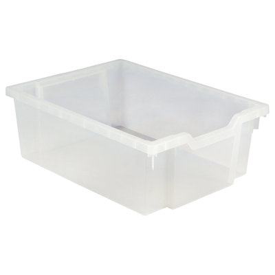 Translucent Stackable Cubby Bin TotMate