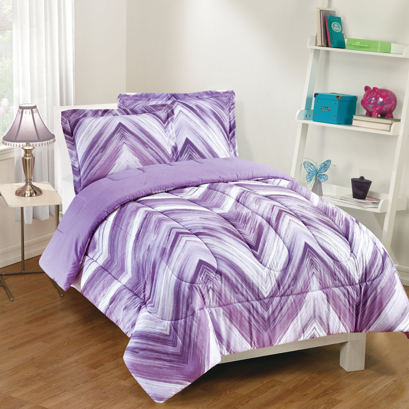 Harriet Bee Bemis Reversible Comforter Set Reviews Wayfair