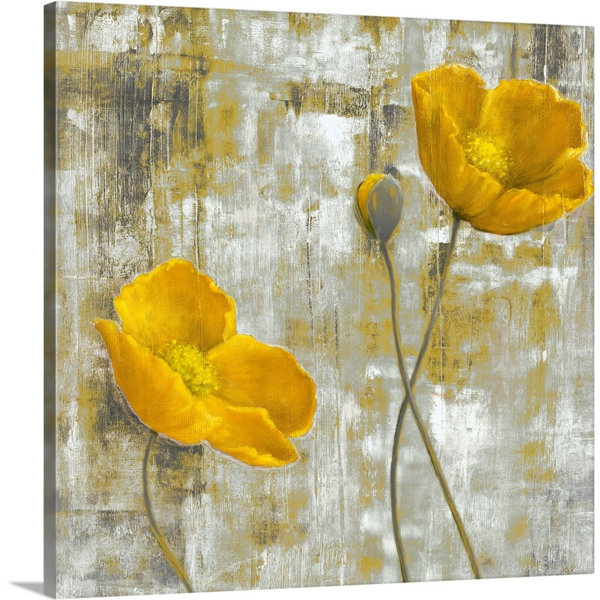 Yellow Flower Painting Wayfair