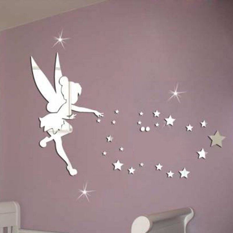 mirror wall decals