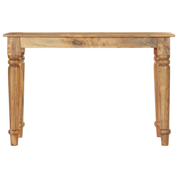 East Urban Home Mango Solid Wood Dining Table Wayfair