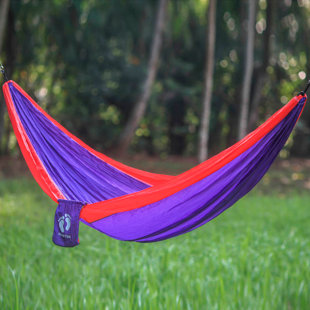 Go to store & view more images Novica Single Person Fair Trade Light Weight Easy Set-Up Tropics for Hang Ten' Hand-Woven Indonesian Nylon with Hanging Accessories Included Camping and Outdoor Hammock