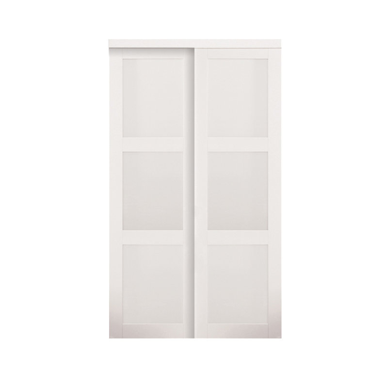 Erias Home Designs Glass Sliding Closet Doors Reviews Wayfair