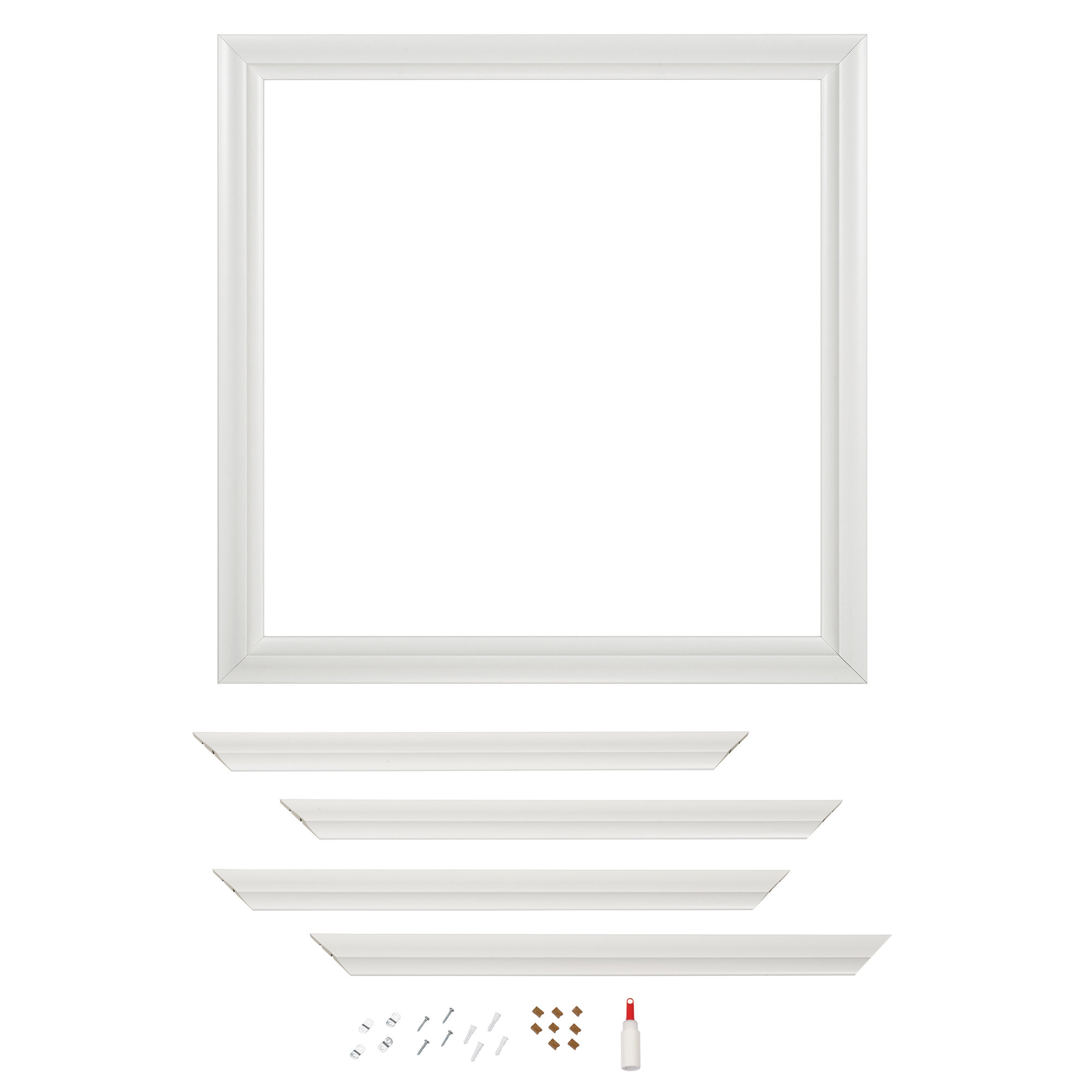 Winston Porter Barthelmess Decorative Mirror Framing Kit Wayfair