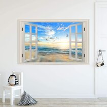 Wall Pops WD1358 Beach Wall Decals 