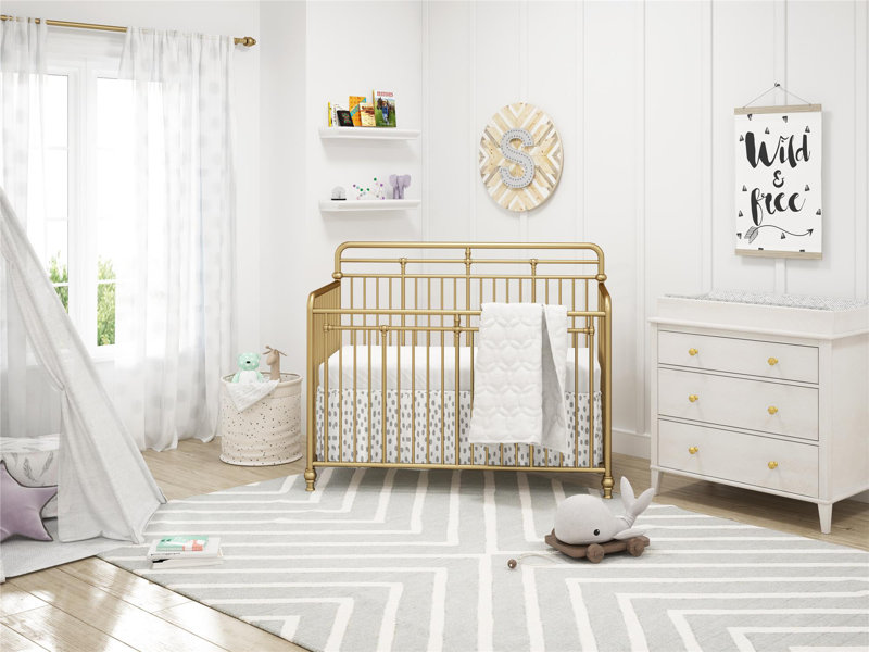 monarch hill hawken crib black