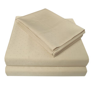 4 Piece 400 Thread Count 100% Cotton Sheet Set