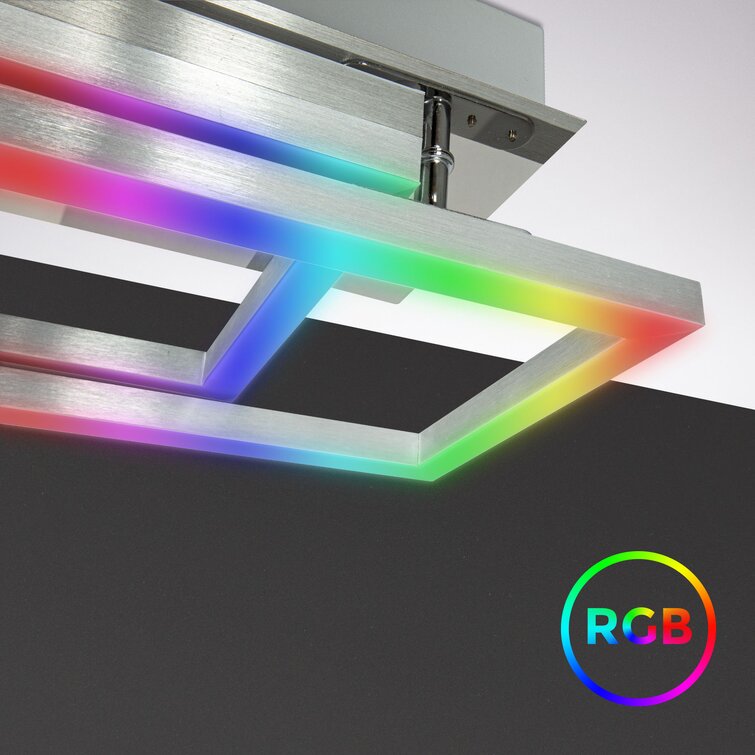 Design LED Lampe Decken Leuchte RGB Fernbedienung Beleuchtung dimmbar Textil 