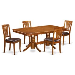 August Grove® Pillsbury Butterfly Leaf Solid Wood Dining Set & Reviews ...