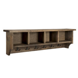 Wall Hanging Coat Rack loon peak fallon wall mounted coat rack with storage & reviews Wall Hanging Coat Rack loon peak fallon wall mounted coat rack with storage & reviews