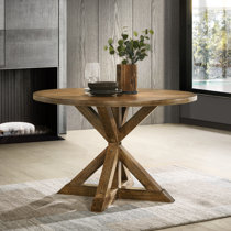 rubberwood round dining table