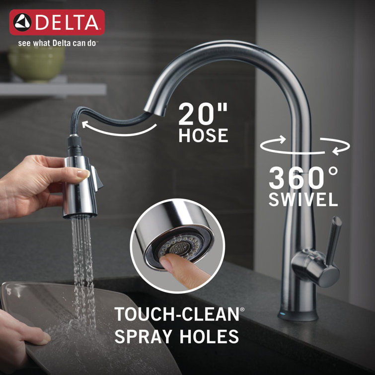 9113T-DST,BL-DST,AR-DST Delta Essa Pull Down Single Handle ...
