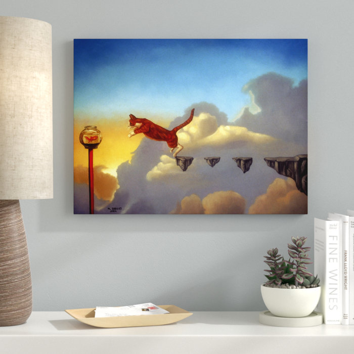 Latitude Run Leap Of Faith Acrylic Painting Print On Canvas Wayfair