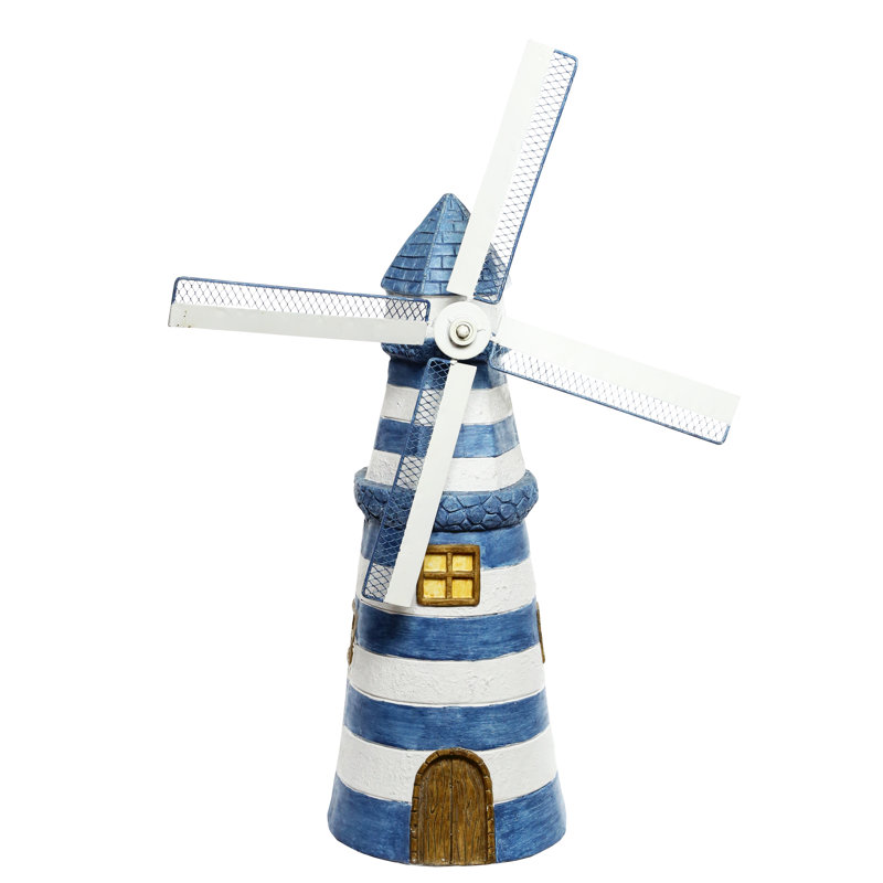 Lighthouse or Windmill Solar Motion LED Light Kingfisher Gardening 1 Supplied