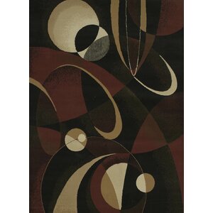 Jeremiah Black/Brown Area Rug