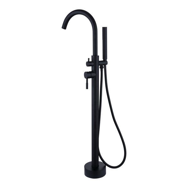 Black Freestanding Tub Faucet Wayfair