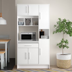 Wood Kitchen Pantry Cabinets You Ll Love Wayfair Co Uk