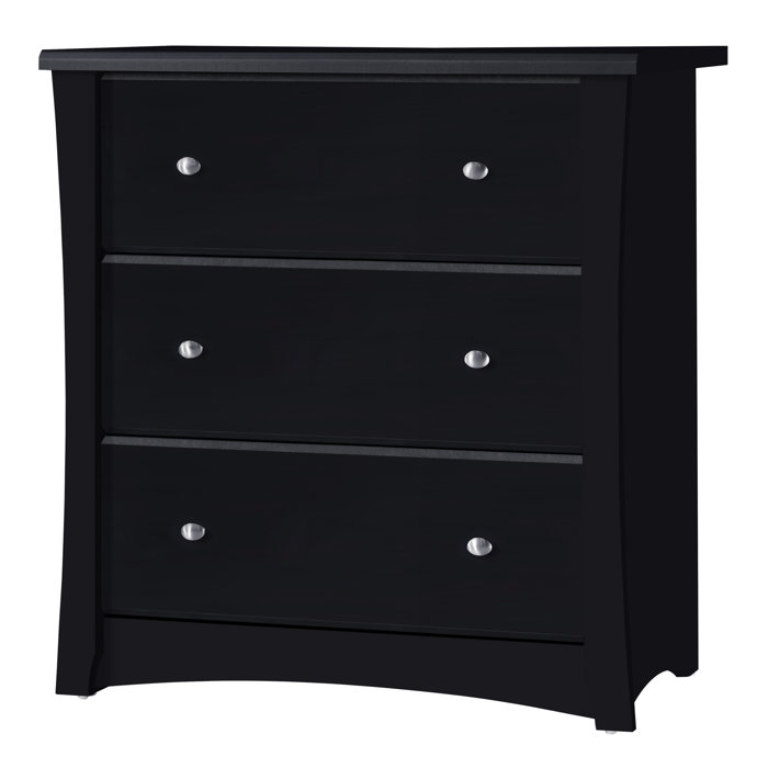 storkcraft crescent 3 drawer chest