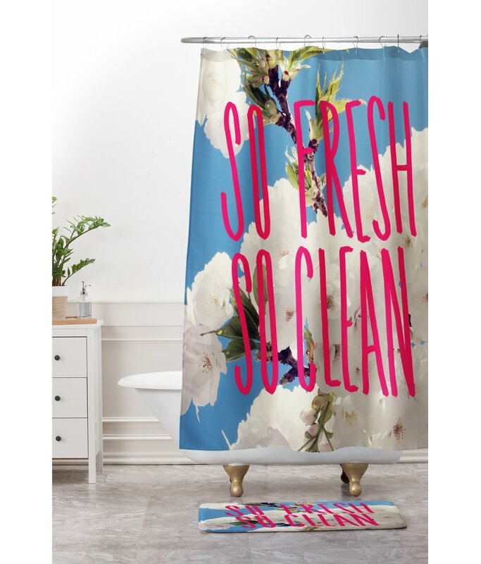 East Urban Home So Fresh So Clean Bath Rug Wayfair