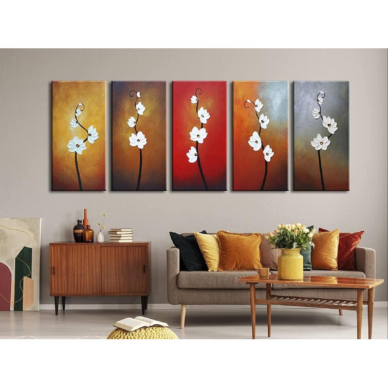 Modern Large Unframed Picture Abstract Canvas Wall Art Oil Painting Home Decor