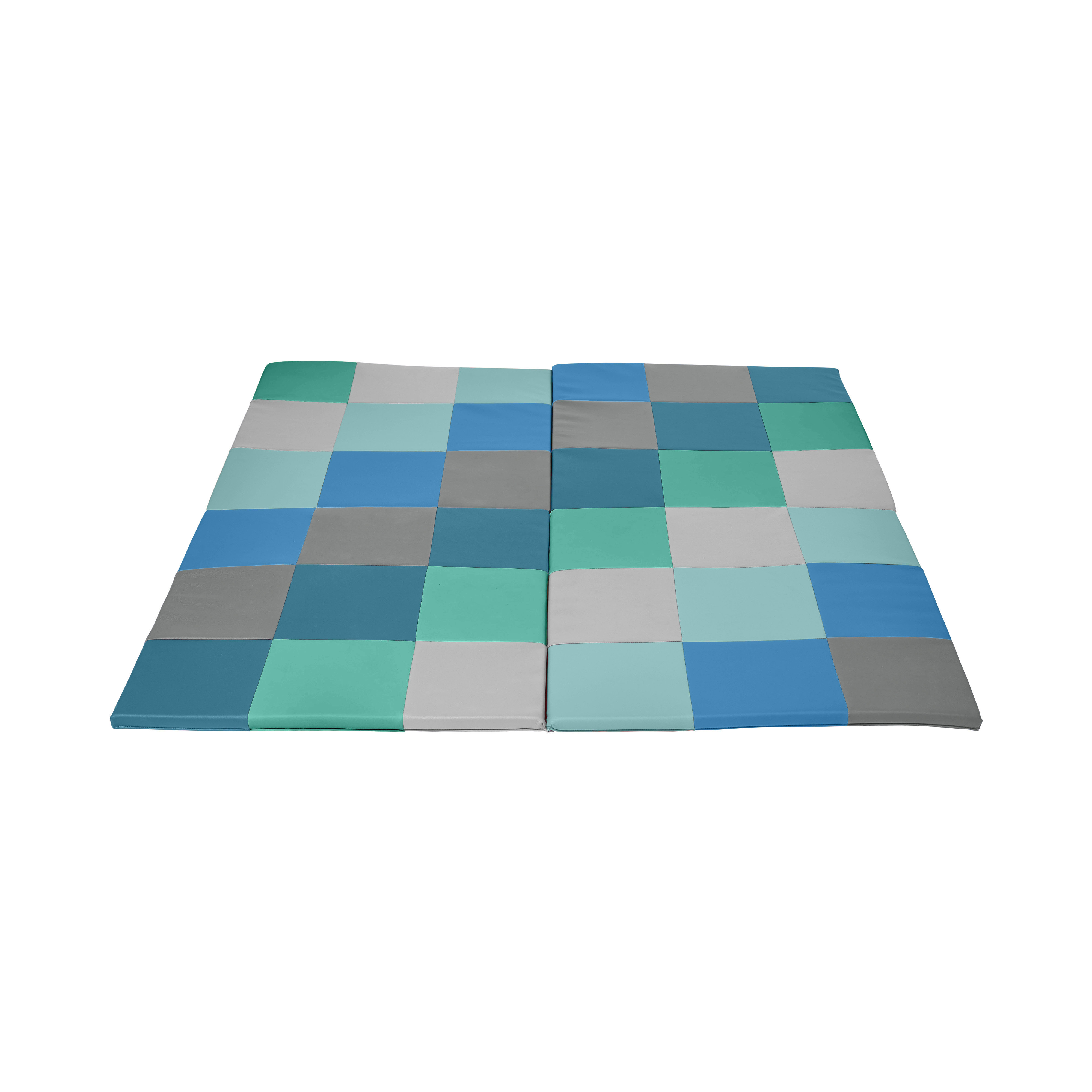 ECR4Kids SoftZone® Patchwork Toddler Fabric Playmat & Reviews Wayfair