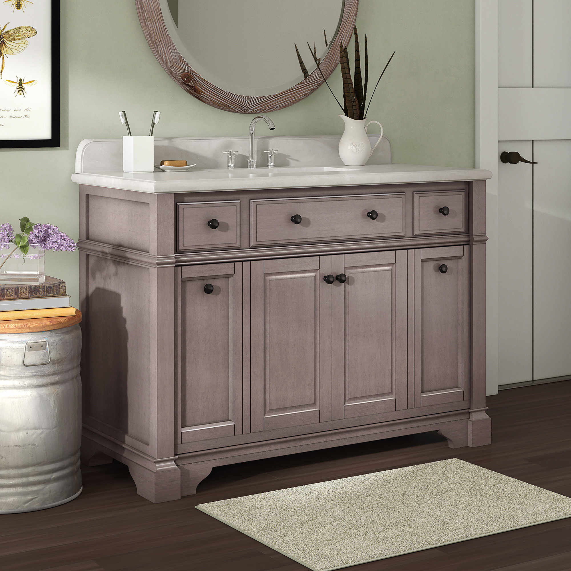French Country Single Vanities You Ll Love In 2021 Wayfair