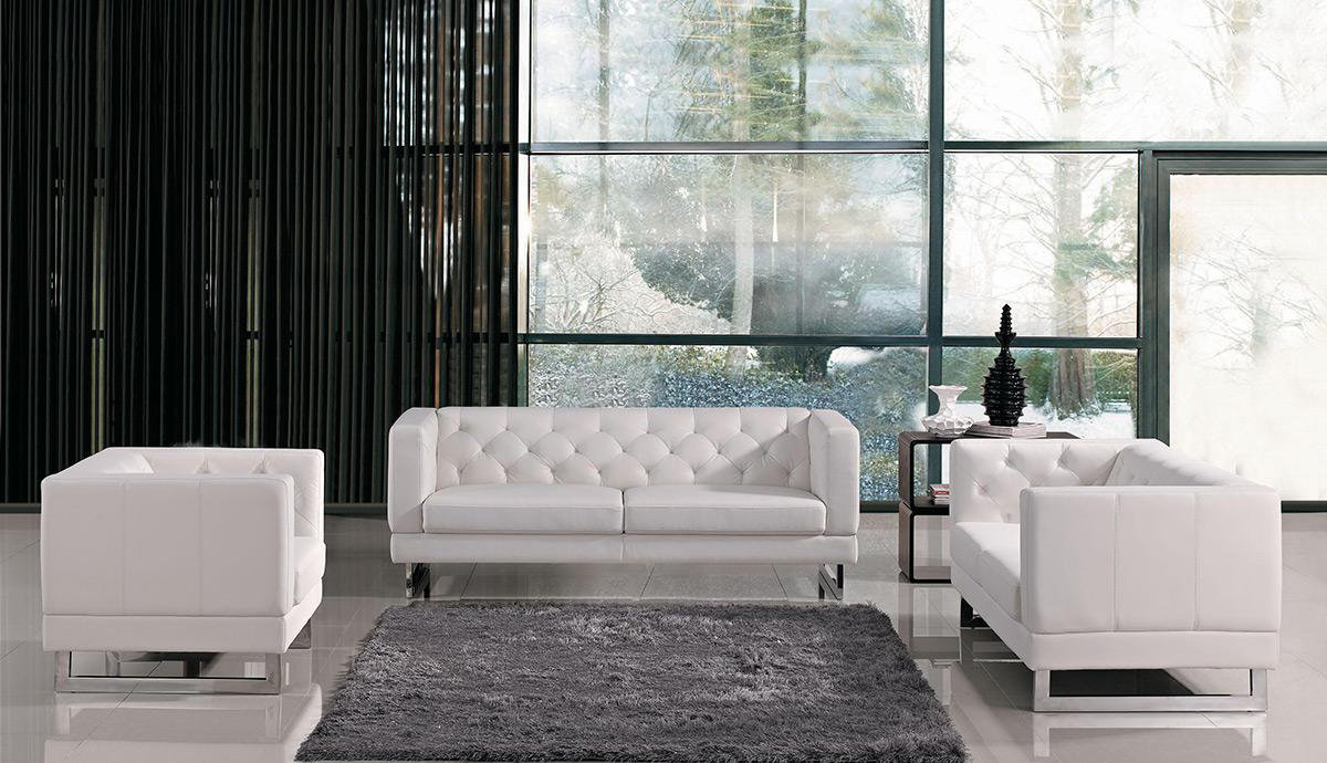 Modern Living Room Sets Allmodern - Renee Modern Tufted Ecoleather Living Room Set modern living room sets allmodern - renee modern tufted ecoleather living room set