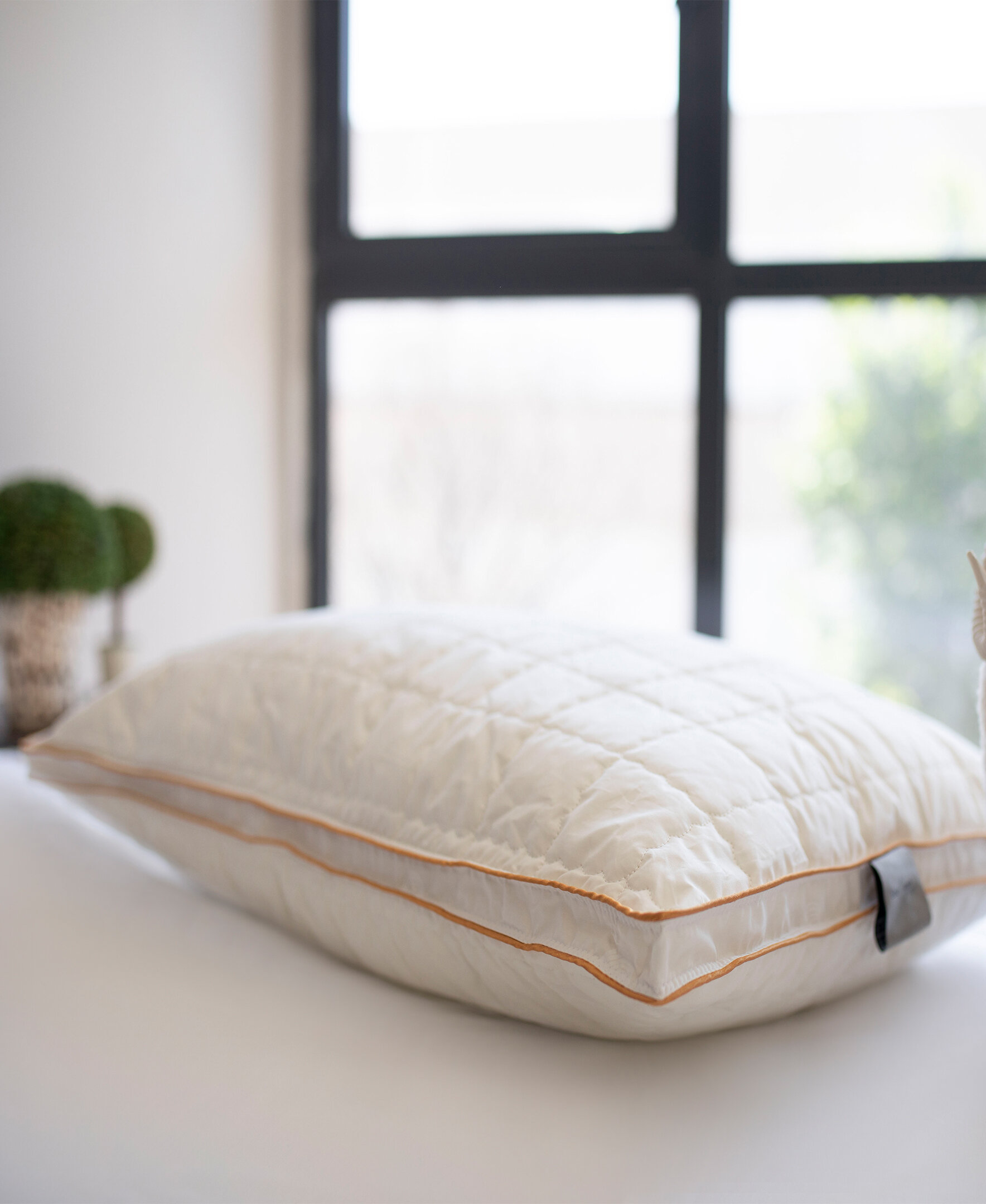 Adjustable Fill Wool Bed PillowNatural Wool Pillow Queen 