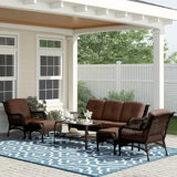 Farmhouse Rustic Darby Home Co Outdoor Sofa Sets Birch Lane