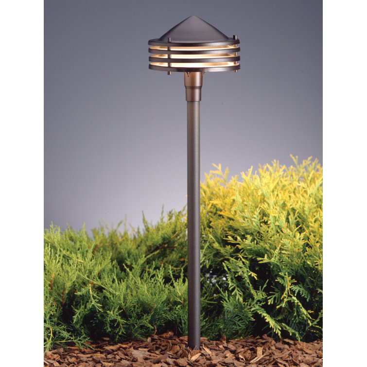 Kichler Architectural Bronze Low Voltage Hardwired Configurable Landscape Lighting Kit Reviews Wayfair