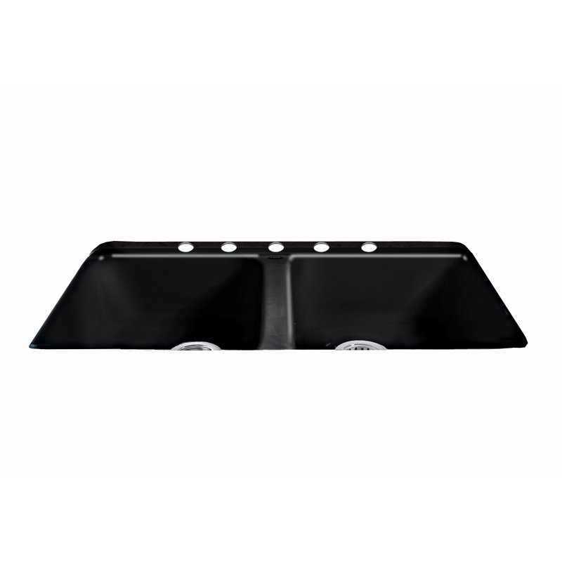 Ceco Royal Palm 33 L X 22 W Double Basin Undermount Kitchen Sink Wayfair