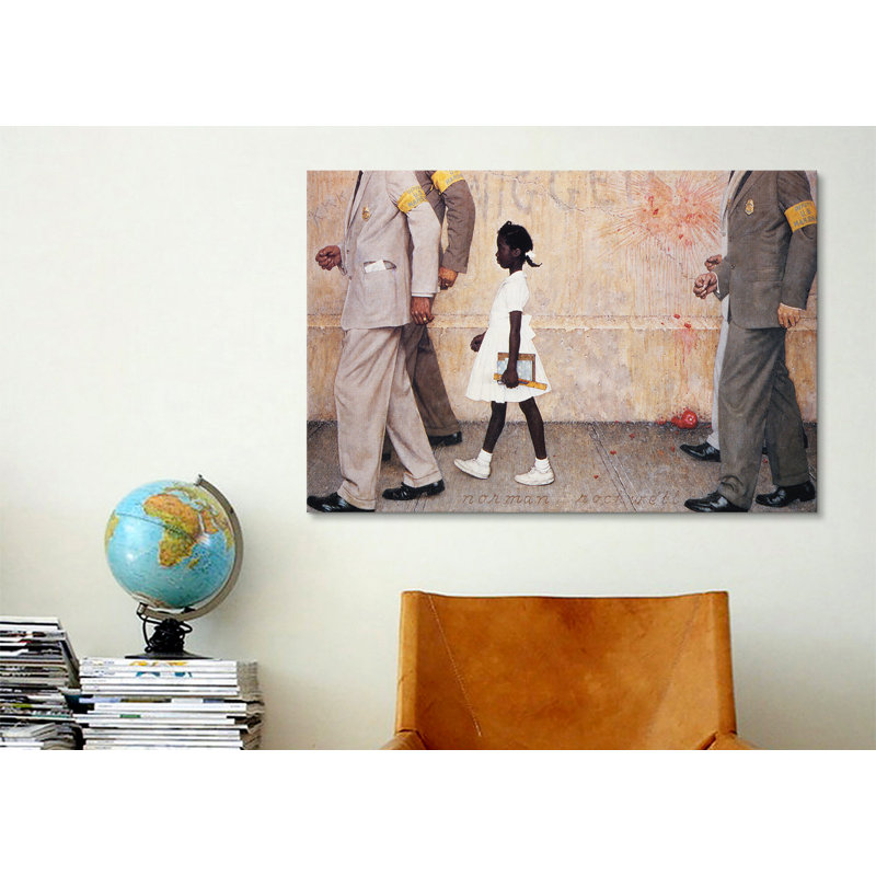 Vault W Artwork The Problem We All Live With Ruby Bridges By Norman Rockwell Graphic Art Print Reviews Wayfair