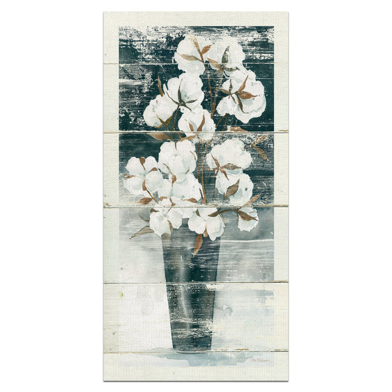 Gracie Oaks Country Cotton Acrylic Painting Print On Wrapped