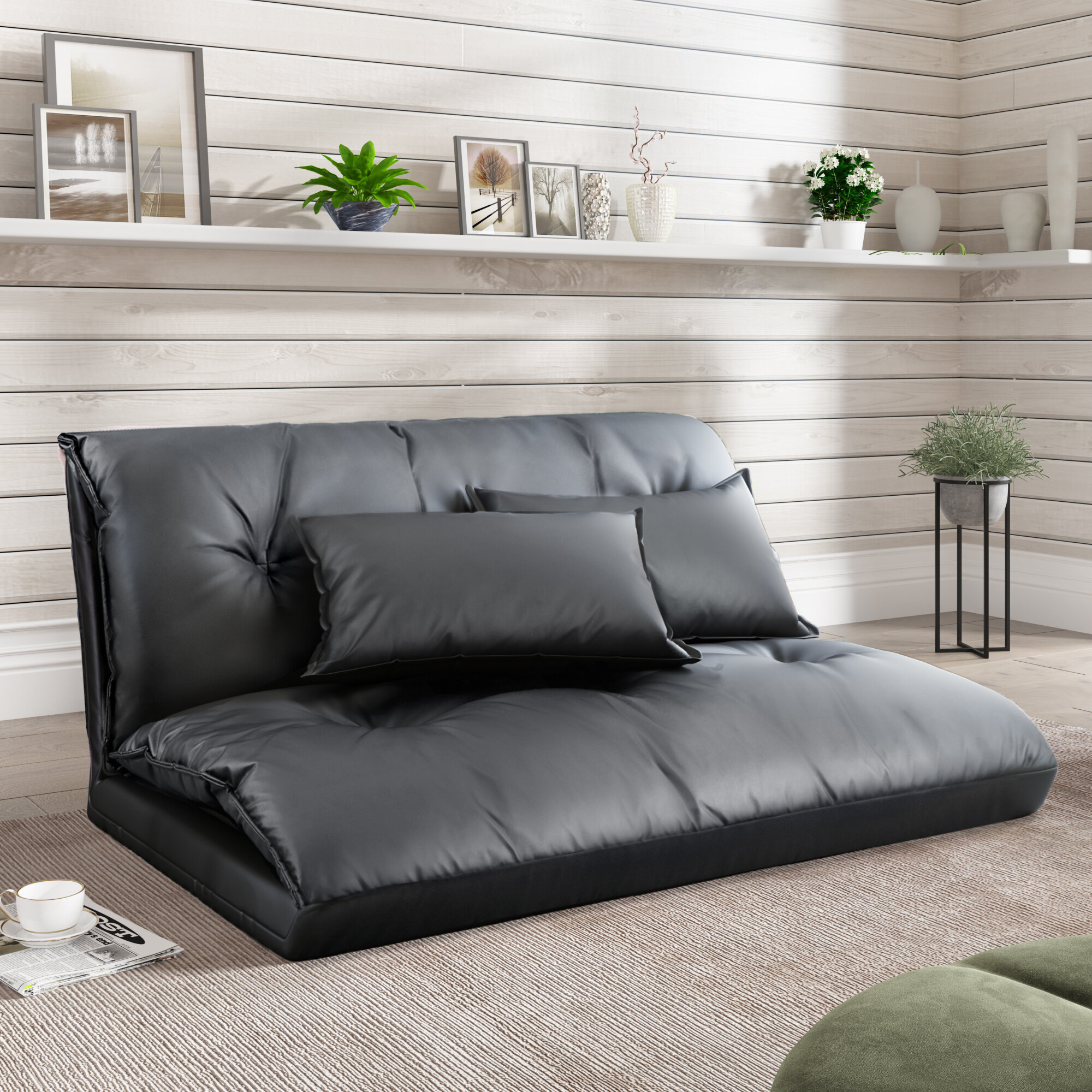 wayfair foldable couch