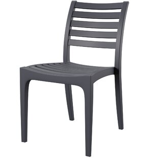 Melissus Stacking Patio Dining Chair Set of review