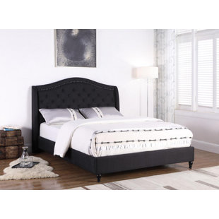 Go to store & view more images Kirbyville Upholstered Platform Bed by Charlton Home