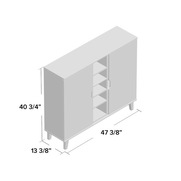 38 pair shoe storage cabinet