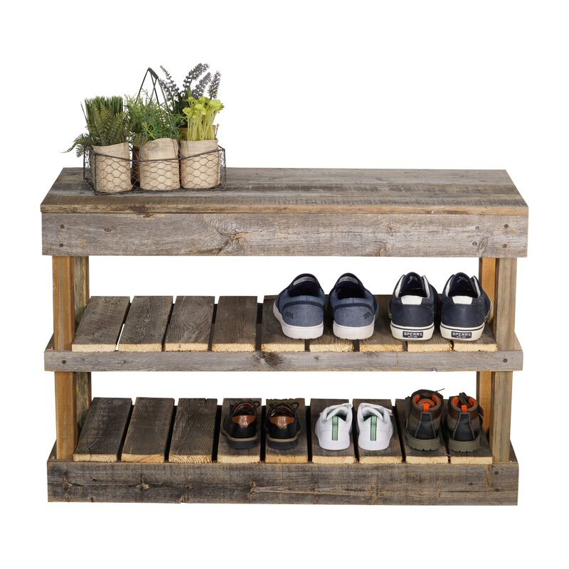 8 Pair Shoe Storage Bench Reviews Birch Lane