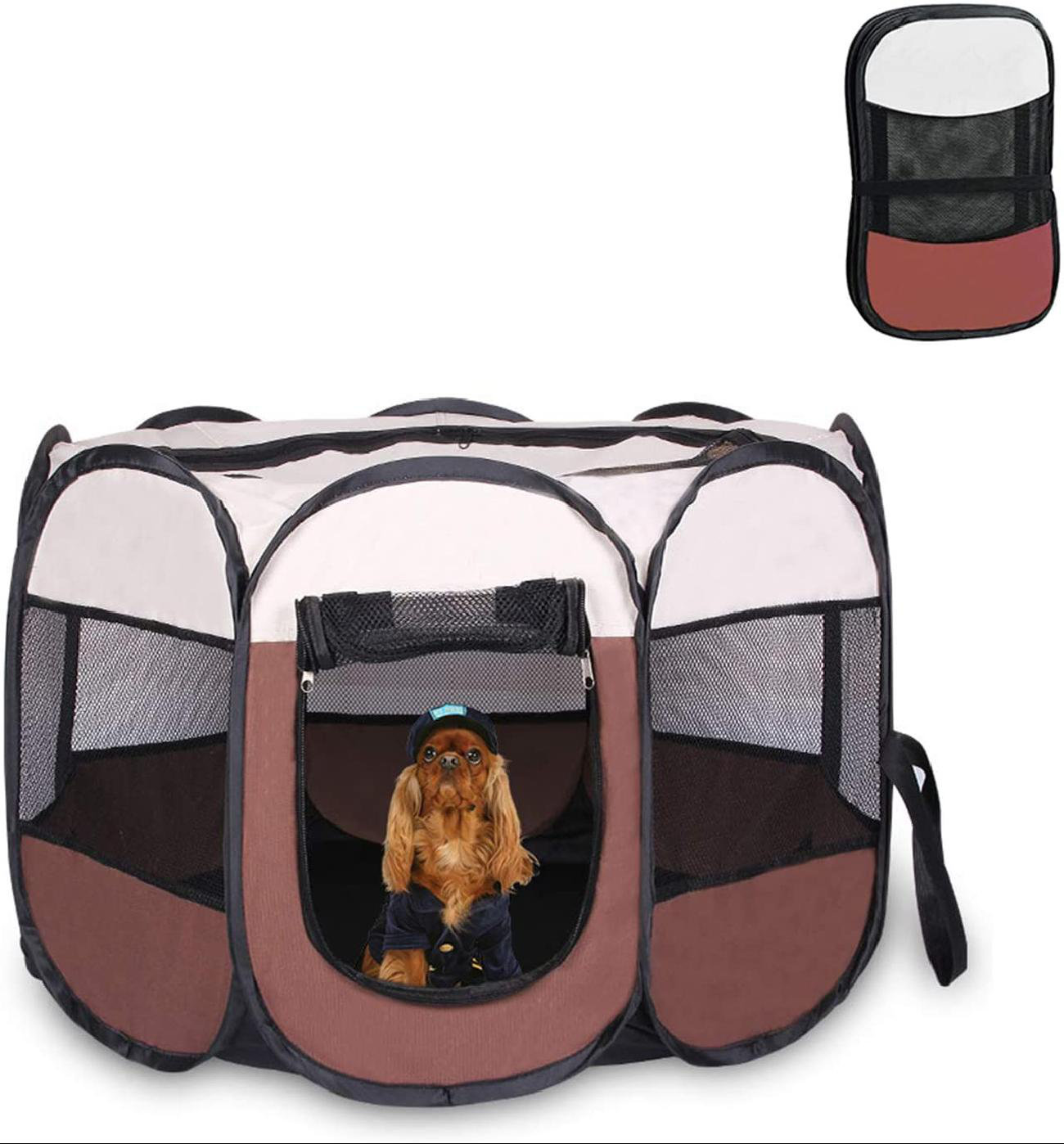 dog playpen foldable