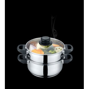 Woll Just Cook Stockpot with Lid 9.5" 5.2Qt. 