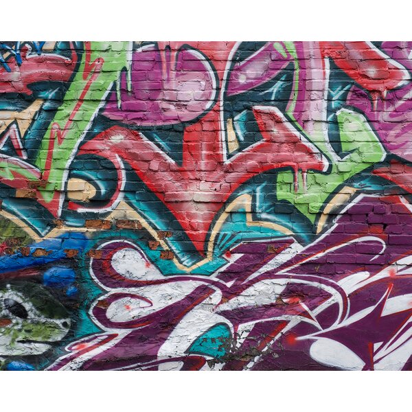 Urban Graffiti Wall Art Wayfair