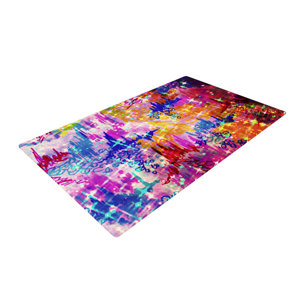Ebi Emporium Sky Risers Glam Pink Area Rug