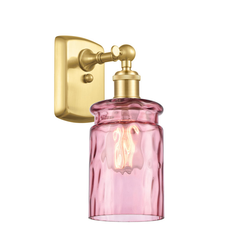 Highland Dunes Whitfield 1 Light Dimmable Armed Sconce Wayfair