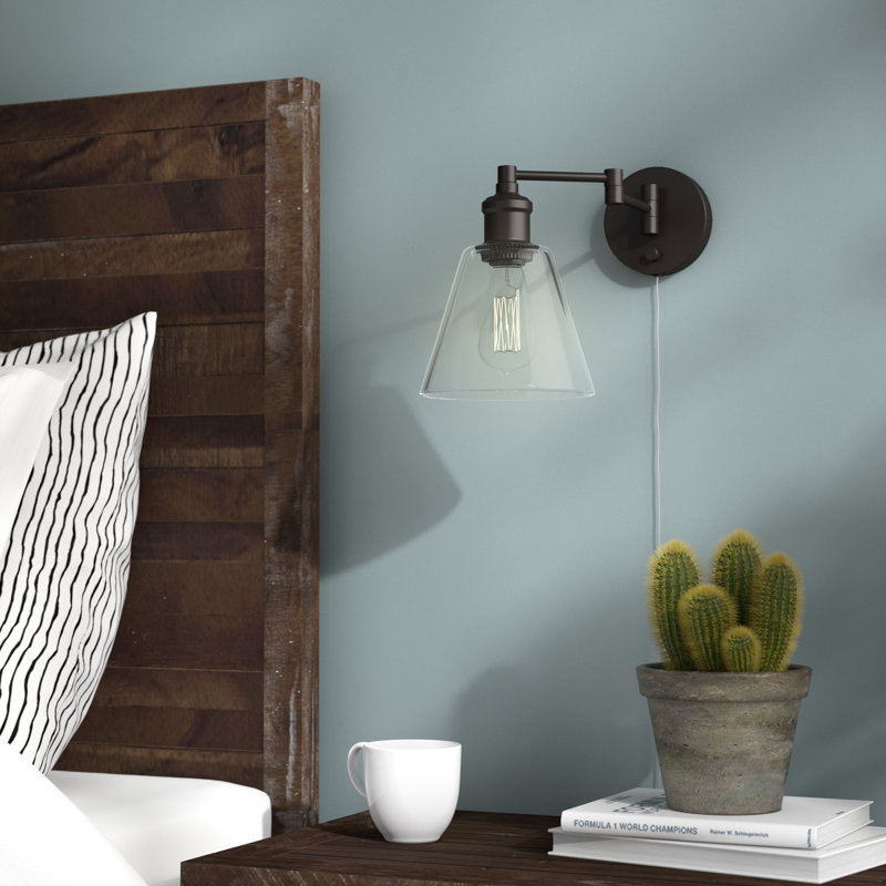 Aidan 1-Light Swing Arm Lamp