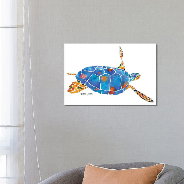 Bay Isle Home Sea Turtle IV by - Wrapped Canvas | Wayfair.co.uk