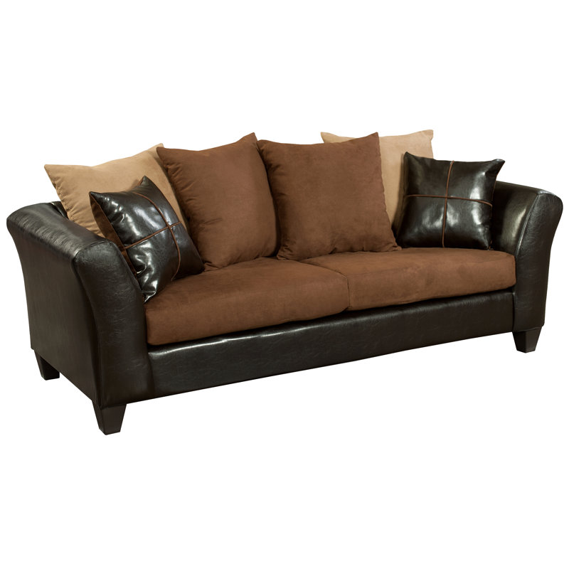 Laude Run Dilorenzo Microfiber Sofa Wayfair Dilorenzo Microfiber Sofa